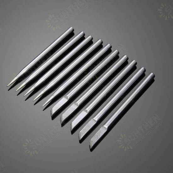 10pcs 3.8mm 30W Superior Copper External Heated Solder Iron Tips