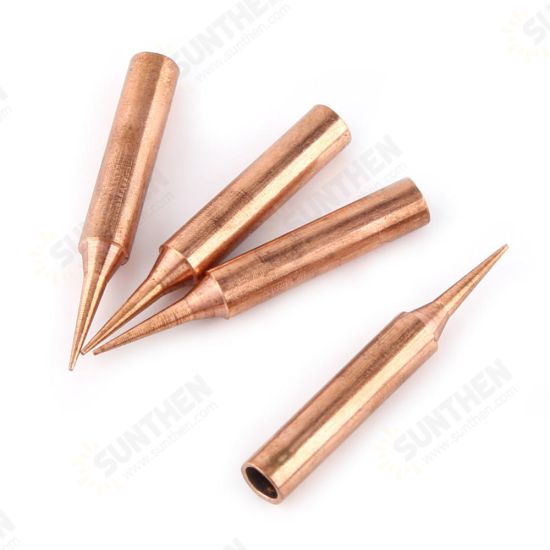 10pcs 900M-T Pure Copper Iron Tips Soldering Tips For Hakko Soldering Rework Station Soldering Iron