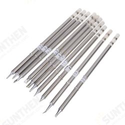 10pcs T12 Series Solder Iron Tips for Hakkoo Soldering Station FX-951 FX-952