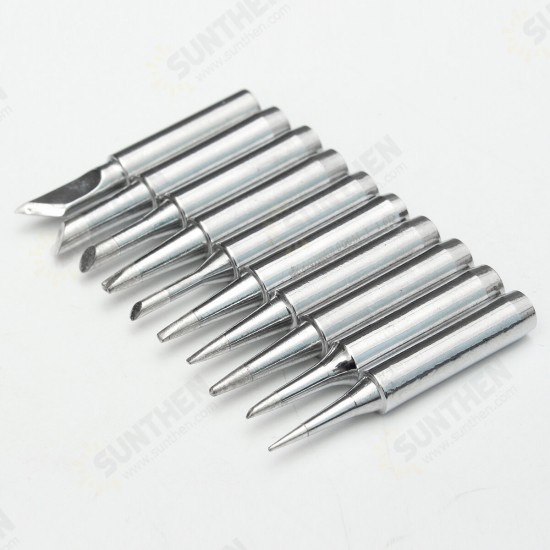 11Pcs 900M-T Soldering Iron Tips for 936 AOYUE KADA Soldering Station