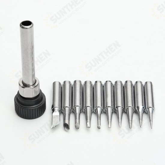 11Pcs 900M-T Soldering Iron Tips for 936 AOYUE KADA Soldering Station 11Pcs 900M-T Soldering Iron Tips for 936 AOYUE KADA Soldering Station