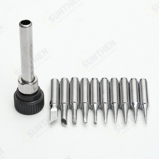 11Pcs 900M-T Soldering Iron Tips for 936 AOYUE KADA Soldering Station