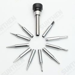 11Pcs 900M-T Soldering Iron Tips for 936 AOYUE KADA Soldering Station