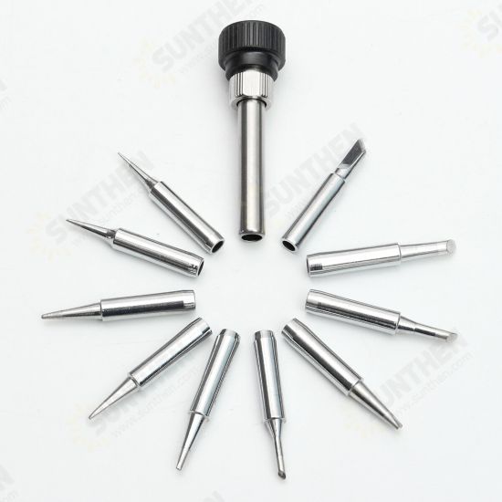 11Pcs 900M-T Soldering Iron Tips for 936 AOYUE KADA Soldering Station