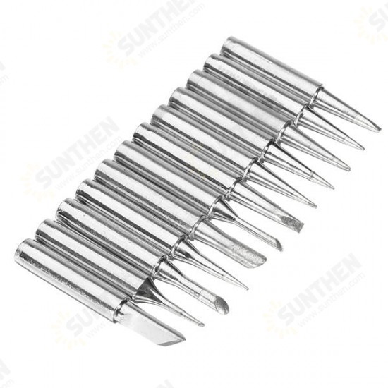 13Pcs 900M-T Lead Solder Iron Tip for 936 AOYUE KADA Soldering ReWork Station