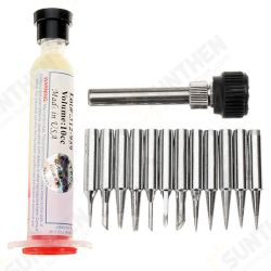 13Pcs 900M-T Lead Solder Iron Tip for 936 AOYUE KADA Soldering ReWork Station