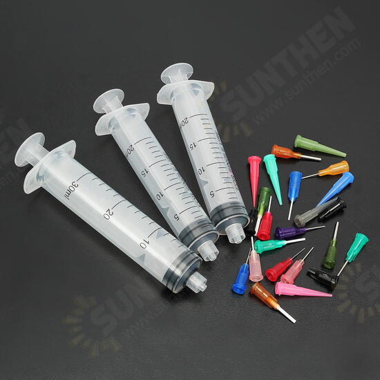 20CC-30CC Syringe SMT SMD PCB Solder Paste Adhesive Glue Liquid Dispenser