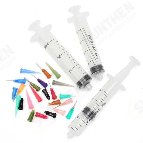 20CC-30CC Syringe SMT SMD PCB Solder Paste Adhesive Glue Liquid Dispenser