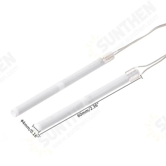 2Pcs Electric Adjustable Constant Temperature Heating Type Soldering Iron Core Heater 60w 220V Heating Element