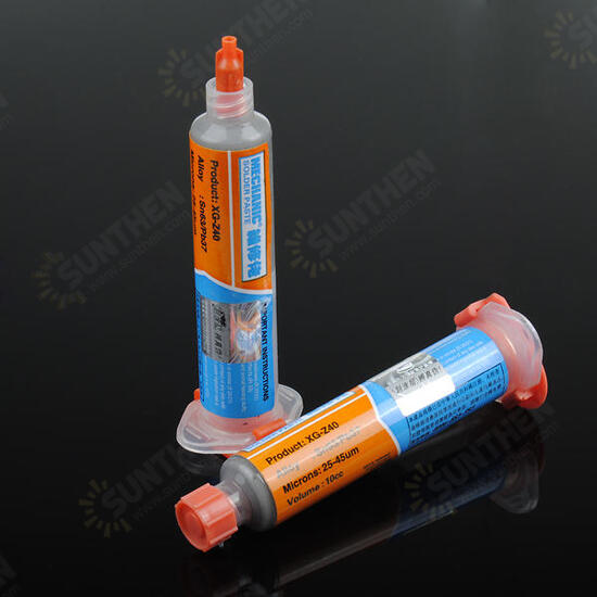 2Pcs XG-40 10CC BGA Solder Flux Paste Soldering Tin Cream Sn63/Pb37