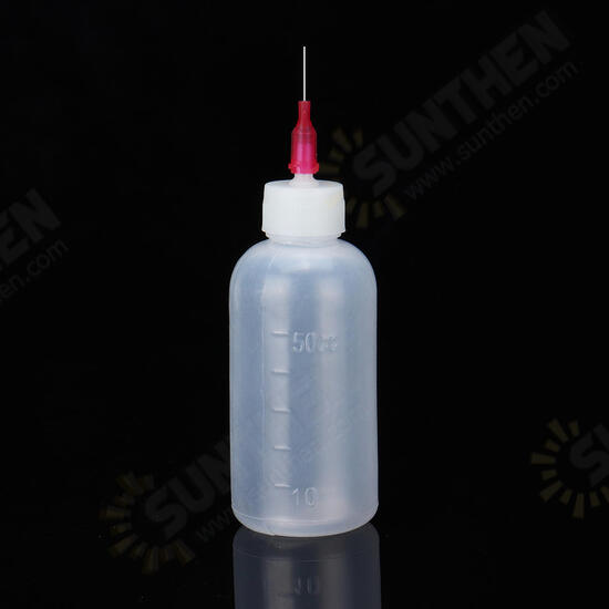 30mL 50mL Rosin Flux Alcohol Soldering Solder Liquid Contain Bottle Paste with 11 Needles