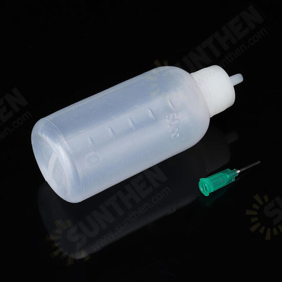 30mL 50mL Rosin Flux Alcohol Soldering Solder Liquid Contain Bottle Paste with 11 Needles