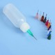 30ml Needle Dispenser Bottle for Rosin Solder Flux Paste + 11 Needles 30ml Needle Dispenser Bottle for Rosin Solder Flux Paste + 11 Needles
