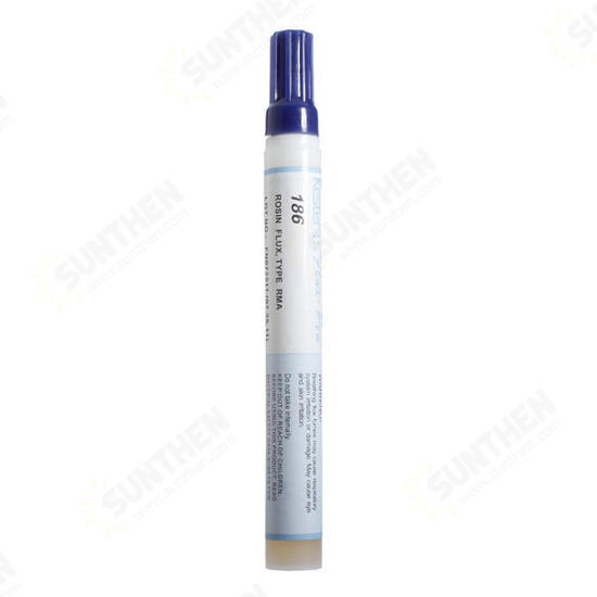 3Pcs Kester-186 Pen With Rosin flux FPC PCB Plate Welding Repair Tools Solder Paste