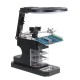 3X/4.5X/25X Soldering Iron Stand Holder Table Magnifier Illuminated Magnifying Glass Third Hand Magnifier with LED Lights