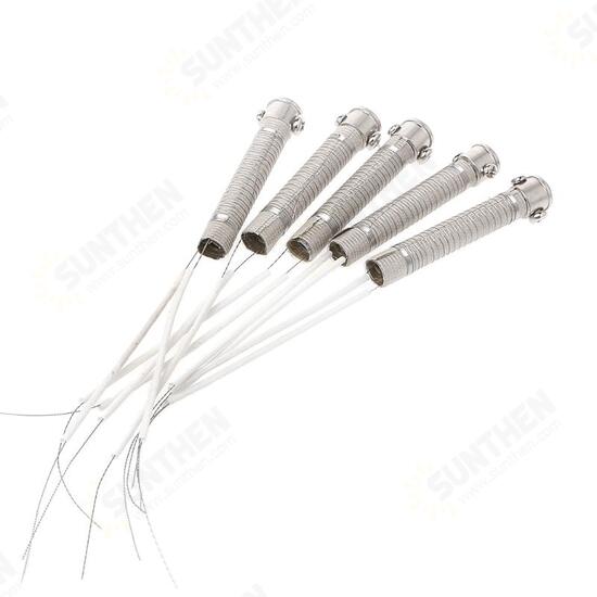 5PCS 220V 60W Soldering Iron Core Heating Element ReplacementWelding Tool For Solder Iron 5PCS 220V 60W Soldering Iron Core Heating Element ReplacementWelding Tool For Solder Iron