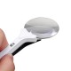 5X LED Tweezer Soldering Magnifier Clamp Magnifying Glass Loupe Collection Tool