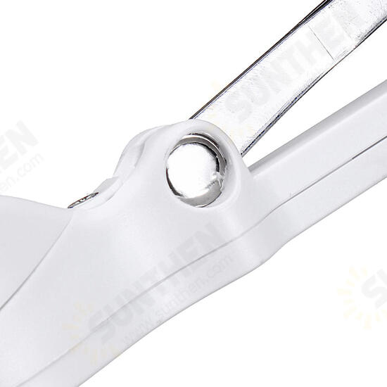 5X LED Tweezer Soldering Magnifier Clamp Magnifying Glass Loupe Collection Tool