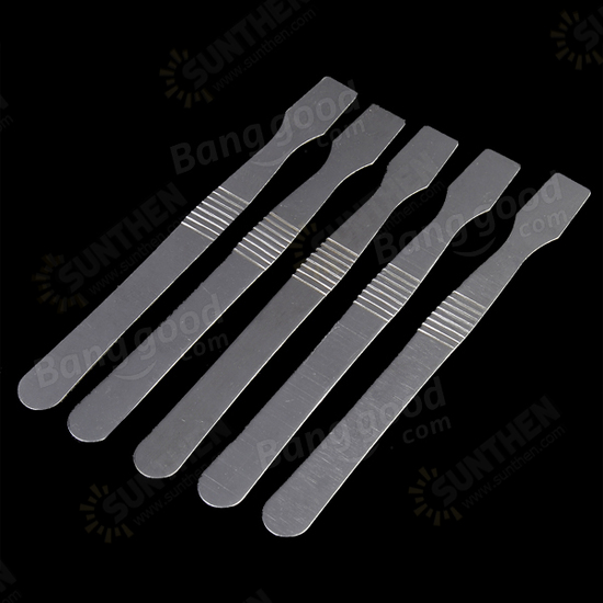 5pcs BGA Stainless Steel Solder Scraper For Soldering Rework Assist