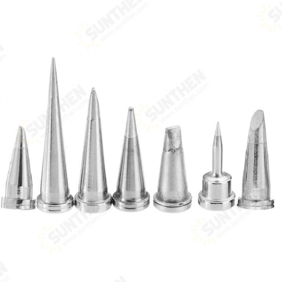 5pcs Tips Soldering Iron Tips Universal Lead Free Round LTB LTK LT1S LTO LT1L LTBB LTA