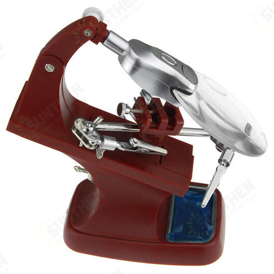 7023A 3X 4.5X Desktop Magnifier Loupe Repairing Inspection Magnified Tool 7023A 3X 4.5X Desktop Magnifier Loupe Repairing Inspection Magnified Tool