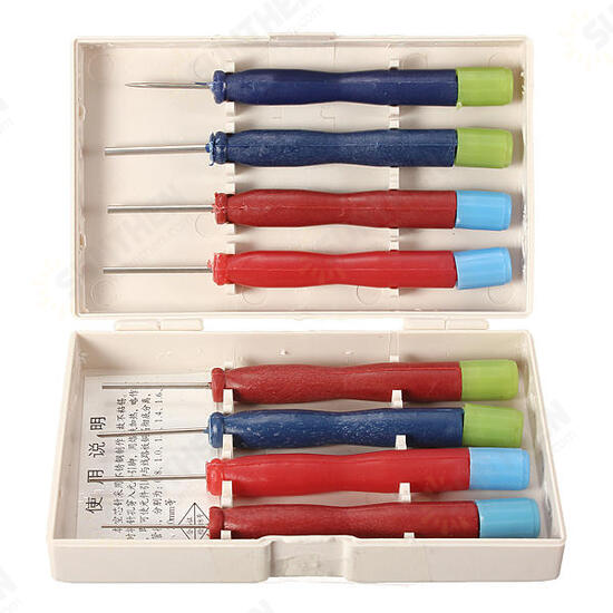 8Pcs Stainless Steel Hollow Needles Core Desoldering Tool Set 8Pcs Stainless Steel Hollow Needles Core Desoldering Tool Set