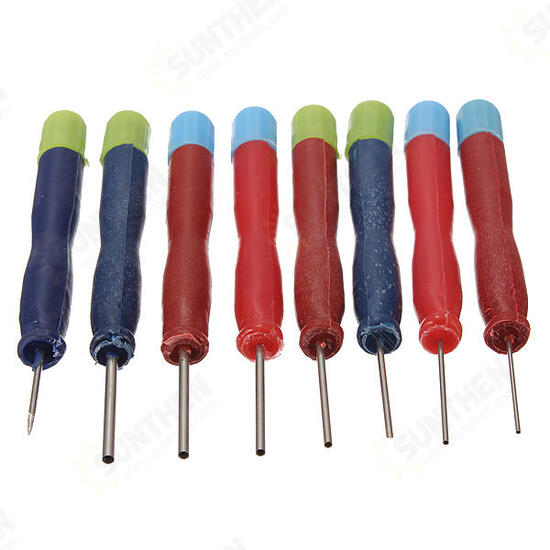 8Pcs Stainless Steel Hollow Needles Core Desoldering Tool Set