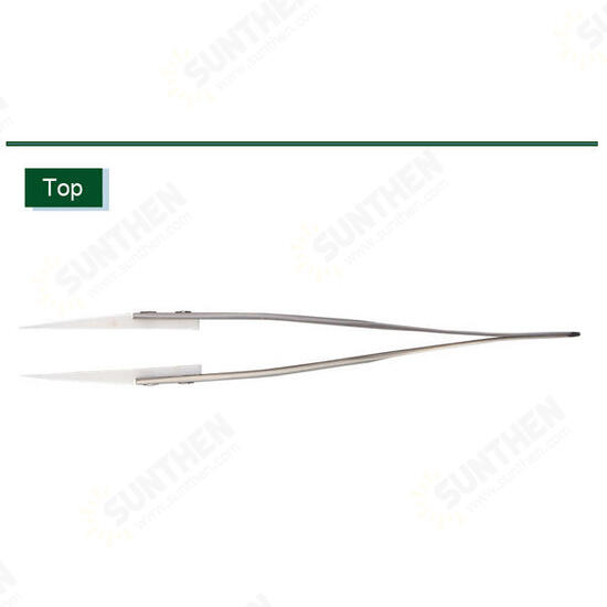 BST-72-MZ Non-inductive Ceramic Stainless Steel Handle Tweezer