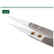 BST-72-MZ Non-inductive Ceramic Stainless Steel Handle Tweezer