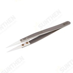 BST-72-MZ Non-inductive Ceramic Stainless Steel Handle Tweezer BST-72-MZ Non-inductive Ceramic Stainless Steel Handle Tweezer