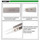 BST-72-MZ Non-inductive Ceramic Stainless Steel Handle Tweezer BST-72-MZ Non-inductive Ceramic Stainless Steel Handle Tweezer