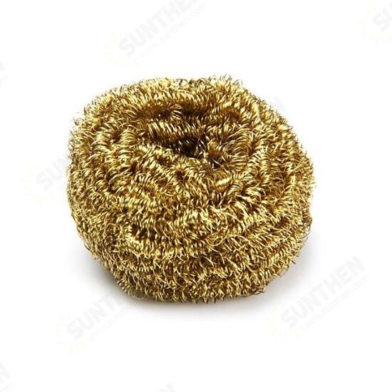 Copper Spiral Scourer Cleaning Ball for Soldering Welding Tools with Storaging Box Copper Spiral Scourer Cleaning Ball for Soldering Welding Tools with Storaging Box