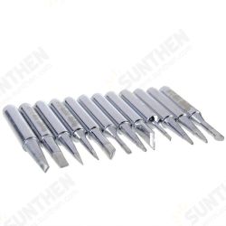 12pcs 900M-T Series Solder Iron Tips for Electronic Soldering Iron 12pcs 900M-T Series Solder Iron Tips for Electronic Soldering Iron