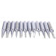 12pcs 900M-T Series Solder Iron Tips for Electronic Soldering Iron