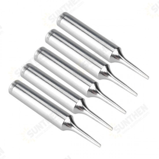 5pcs 900M-T-1C Solder Iron Tips set For 936/937 Soldering Station Etc