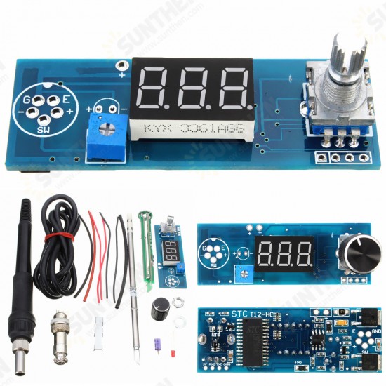 Digital Soldering Iron Station Temperature Controller Kits for HAKKO T12 Handle