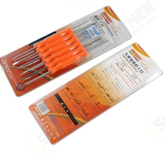 JM-Z01 6in1 Solder Assist Desoldering Tool Circuit Board Soldering Aids PCB Cleaning Kit