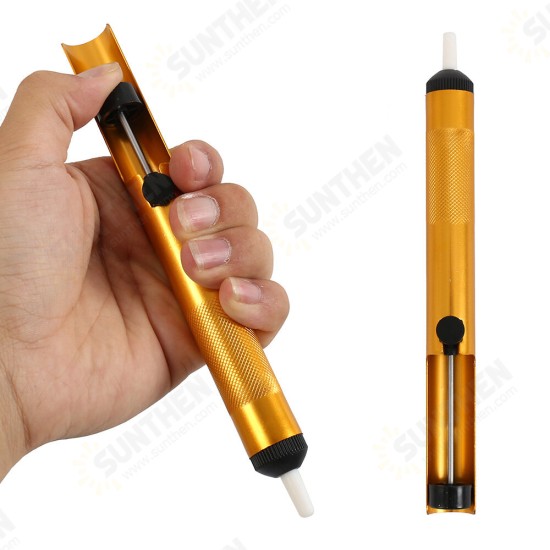 JCD Aluminum Alloy Tin Suction Device Golden Tin Suction Pump Suction Stick