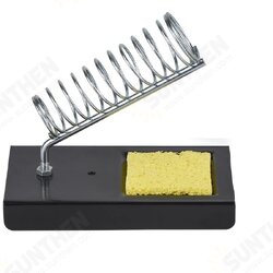 JCD Electric Soldering Iron Stand Holder Metal Pads GenHigh Temperature Support Station Solder with Sponge