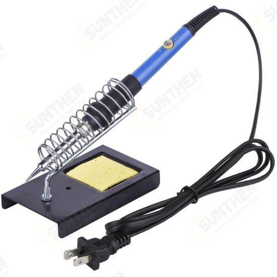 JCD Electric Soldering Iron Stand Holder Metal Pads GenHigh Temperature Support Station Solder with Sponge JCD Electric Soldering Iron Stand Holder Metal Pads GenHigh Temperature Support Station Solder with Sponge