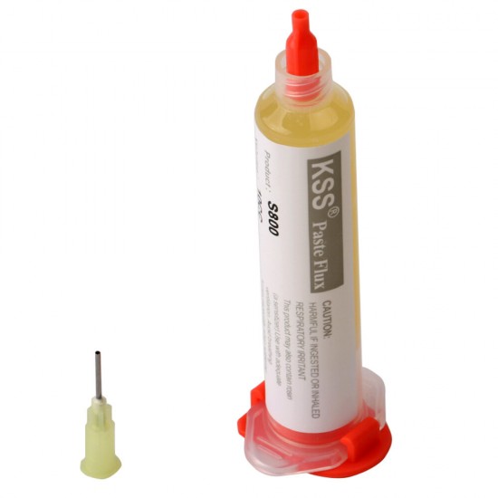 KSS S800 10CC Solder Paste Flux Soldering Paste with Needle for Soldering SMD BGA Dispensing Welding