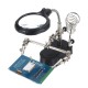 LED Light Soldering Iron Stand Holder Helping Hands Magnifying Glass Magnifier Third Hand Magnifier