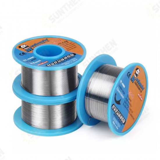 183℃ 40g 0.2/0.3/0.4/0.5/0.6/0.8mm 63/37 Rosin Core Tin-Lead Melting Solder Wire Welding Iron Cable Reel