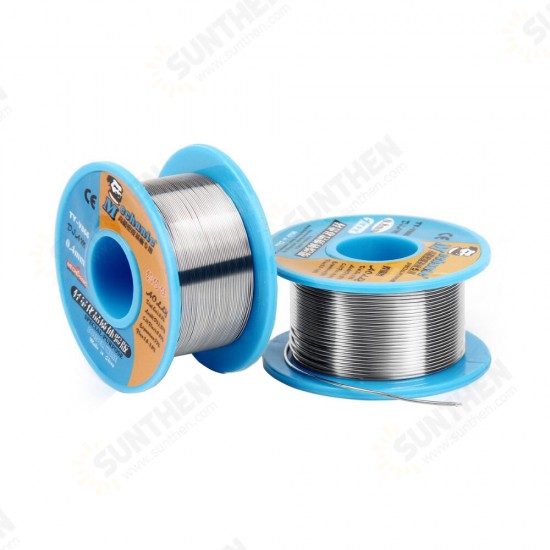 183℃ 40g 0.2/0.3/0.4/0.5/0.6/0.8mm 63/37 Rosin Core Tin-Lead Melting Solder Wire Welding Iron Cable Reel