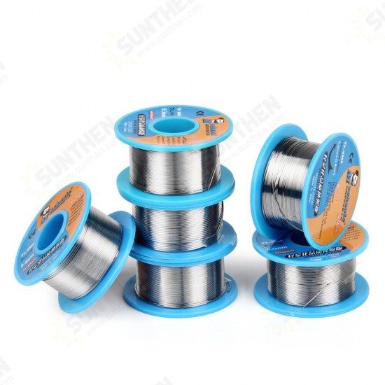 183℃ 40g 0.2/0.3/0.4/0.5/0.6/0.8mm 63/37 Rosin Core Tin-Lead Melting Solder Wire Welding Iron Cable Reel