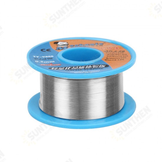 183℃ 40g 0.2/0.3/0.4/0.5/0.6/0.8mm 63/37 Rosin Core Tin-Lead Melting Solder Wire Welding Iron Cable Reel