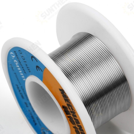 HX-100 55g Solder Wire 63%/37% Sn/Pb Rosin Core 183℃ Melting Point 0.2mm To 1.2mm Solder Wire Welding Iron Cable Reel