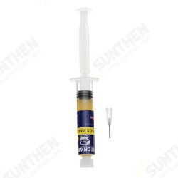 Solder Flux Paste MCN225 No Cleaning Syringes with Needle for BGA Repair CPU Disassemle Solder Flux Paste MCN225 No Cleaning Syringes with Needle for BGA Repair CPU Disassemle