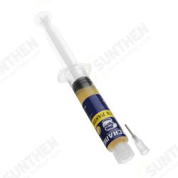 Solder Flux Paste MCN225 No Cleaning Syringes with Needle for BGA Repair CPU Disassemle Solder Flux Paste MCN225 No Cleaning Syringes with Needle for BGA Repair CPU Disassemle