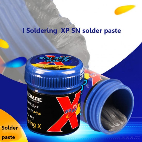 Solder Paste Flux 148 Degree Lead-free Solder Tin for Iphone x/xs/xsmax/xr Motherboard Layered Welding